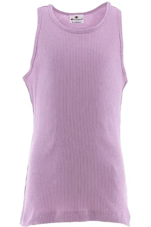 Champion Fashion Top - Rib - Lilla