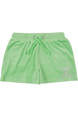 Juicy Couture Shorts - Velour - Green Ash