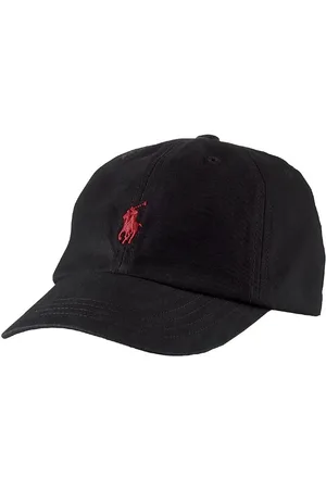 Ralph Lauren Kasket - Sort m. Logo