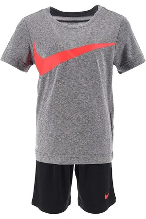 Nike ShortssÃ¦t - T-shirt/Shorts - Sort/GrÃ¥