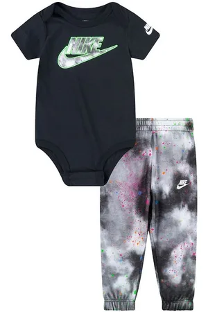 Nike Bukser/Body k/Ã¦ - Tie Dye - Sort