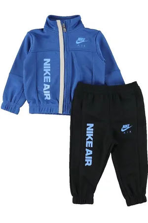 Nike TrÃ¦ningssÃ¦t- Cardigan/Bukser - Air - Marina Blue