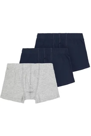NAME IT Boxershorts - Noos - NkmTights - 3-pak - Grey Melange
