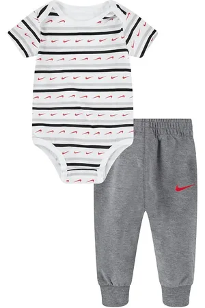 Nike Sweatpants/Body k/Ã¦ - Swoosh Stripe - Carbon Heather