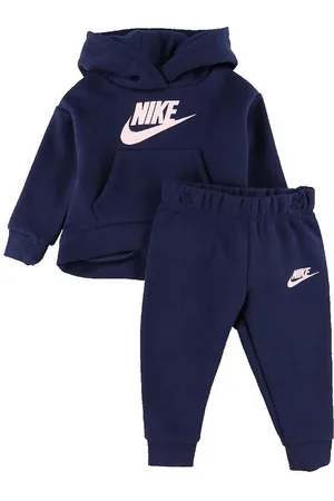 Nike SweatsÃ¦t - HÃ¦ttetrÃ¸je/Sweatpants - Midnight Navy