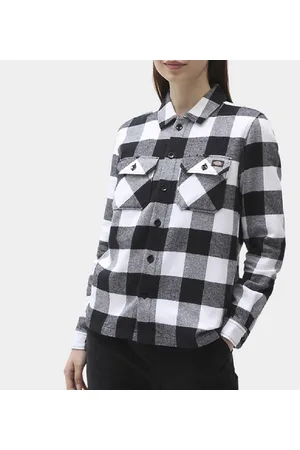 Dickies Skjorte - New Sacramento - Sort/Hvidstribet
