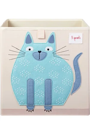 3 sprouts Opbevaringskasse - 33x33x33 - Kat
