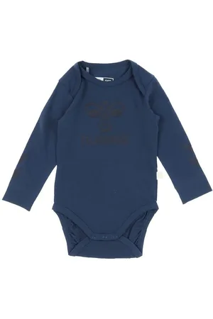 Hummel Body l/Ã¦ - hmlSteen - Ensign Blue m. Logo