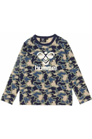 Hummel Bluse - hmlSteen - Vetiver Camouflage m. Logo