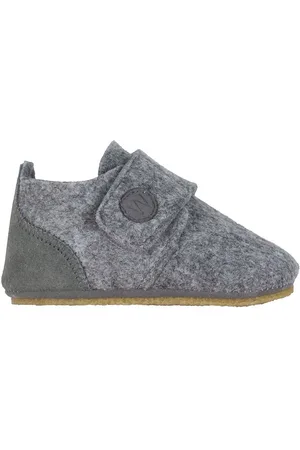 WHEAT Hjemmesko - Uld - Marlin Felt - GrÃ¥