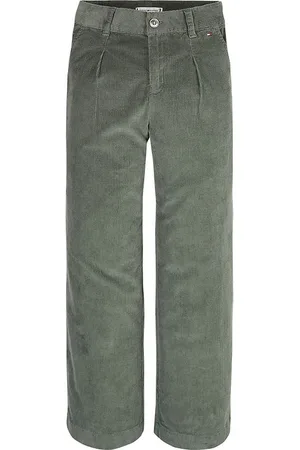 Tommy Hilfiger FlÃ¸jlsbukser - Avalon Green