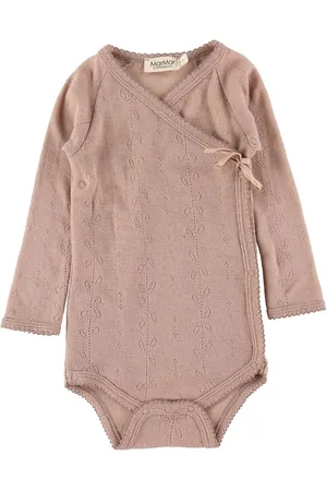 Marmar Copenhagen SlÃ¥-om Body l/Ã¦ - Belita - Uld - Burnt Rose