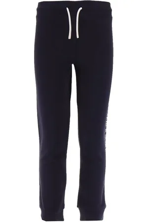 GANT Sweatpants - Crest Shield - Evening Blue m. RÃ¸d