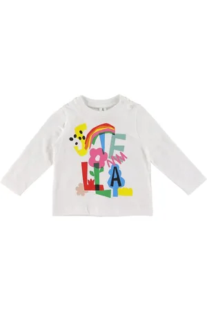 Stella McCartney Bluse - Hvid m. Print