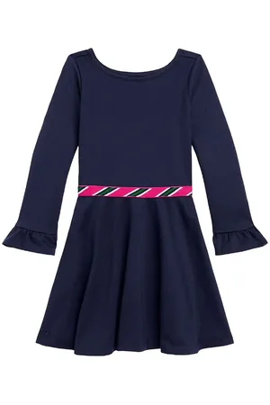 Ralph Lauren Kjole - Andover ll - Navy m. Pink