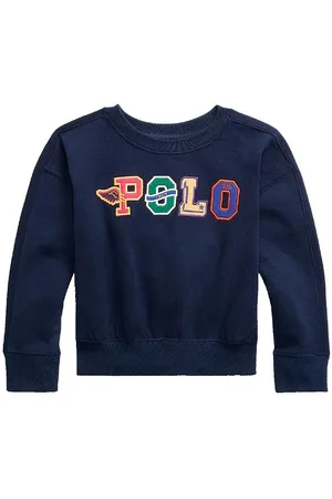 Ralph Lauren Sweatshirt - Navy m. Tekst