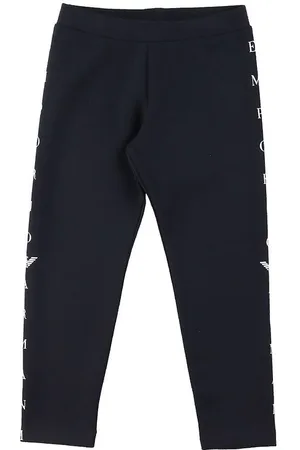 Emporio Armani Leggings - Sort m. Hvid