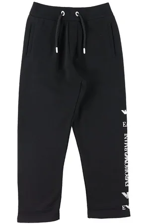Emporio Armani Sweatpants - Sort m. Hvid