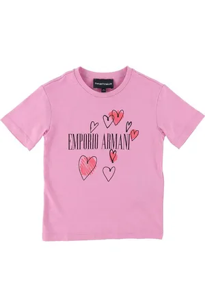 Emporio Armani T-shirt - Flamingo m. Print