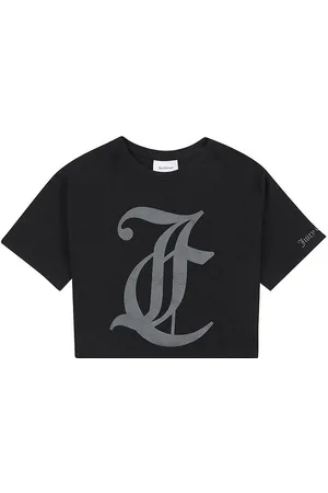 Juicy Couture T-shirt - Cropped - Black