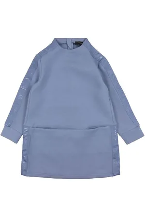 Emporio Armani Kjole - StÃ¸vet BlÃ¥ m. Logostribe