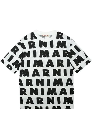 Marni T-shirt - Hvid m. Sort