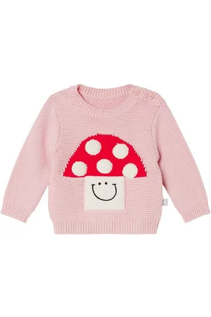 Stella McCartney Bluse - Strik - Rosa m. Svamp