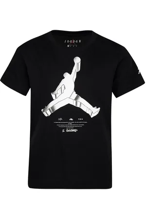 Jordan T-Shirt - Jumpman X Nike Action - Sort m. Hvid