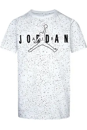 Jordan T-shirt - Color Mix Aop - Hvid m. Prikker