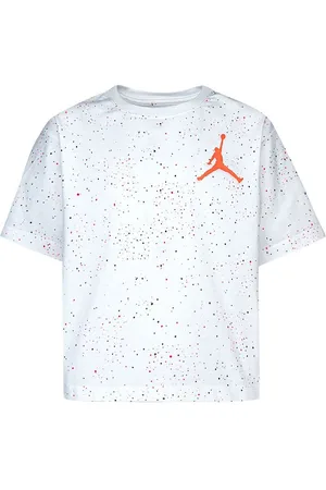 Jordan T-Shirt - Color Mix Speckle Aop - Hvid m. Prikker