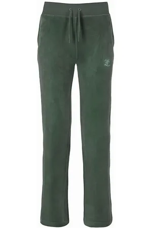 Juicy Couture Velourbukser - Dark Moss