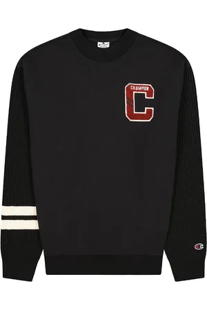 Champion Fashion Sweatshirt - Sort m. Logo