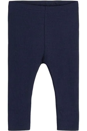 Hust and Claire Leggings - Lee - Rib - Uld - Navy