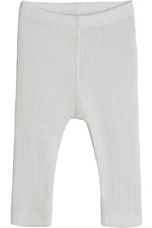 Hust and Claire Leggings - Lee - Rib - Uld - Off White