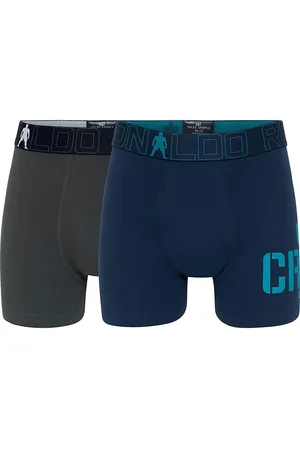JBS Ronaldo Boxershorts - 2-pak - GrÃ¸n/BlÃ¥