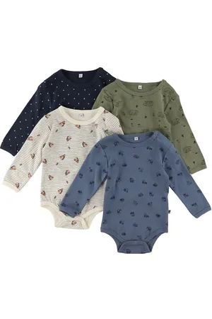 Pippi Body l/Ã¦ - 4-pak - Deep Lichen Green