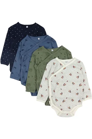 Pippi Body l/Ã¦ - 4-pak - Deep Lichen Green
