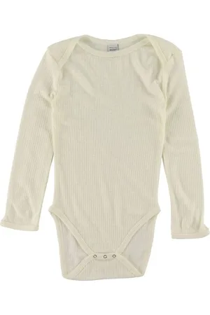 Smallstuff Body l/Ã¦ - Drop Needle - Off White