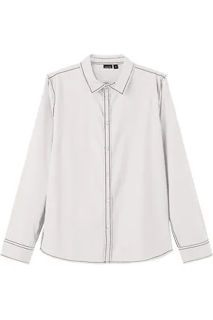 LMTD Skjorte - NlmFredast - Bright White