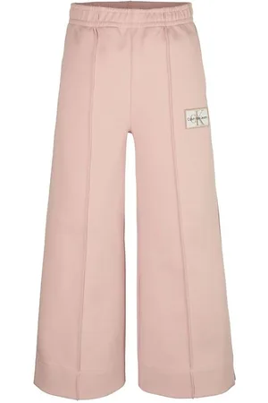 Calvin Klein Sweatpants - Active Wide Leg Sweatpants - Pink Bloo