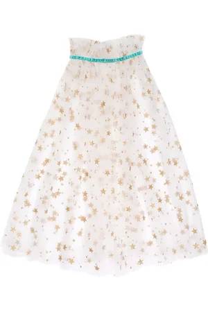 Meri Meri UdklÃ¦dning - White Star Tulle Cape