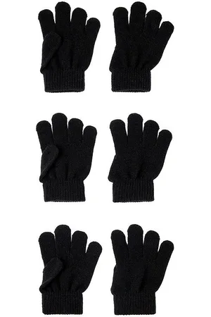 NAME IT Handsker - Noos - Strik - NknMagic - 3-pak - Sort