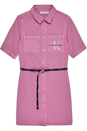 Calvin Klein Kjole - Denim - Iris Orchid