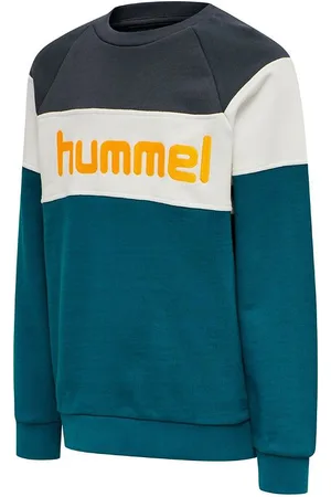 Hummel Sweatshirt - HMLClaes - Turkis/Sort