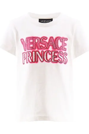 VERSACE T-shirt - Hvid/Pink