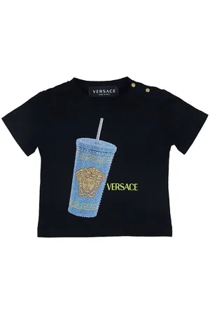 VERSACE T-shirt - Sort m. Print