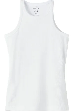 NAME IT Top - Noos - Rib - NkfKab - Bright White