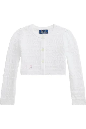 Ralph Lauren Cardigan - Cropped - Strik - Classics I - Hvid
