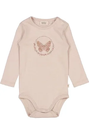 WHEAT Body l/Ã¦ - Butterflies - Pale Lilac