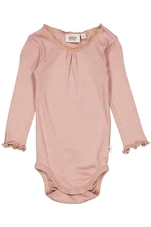 WHEAT Body l/Ã¦ - Rib - Lace - Rose Dawn